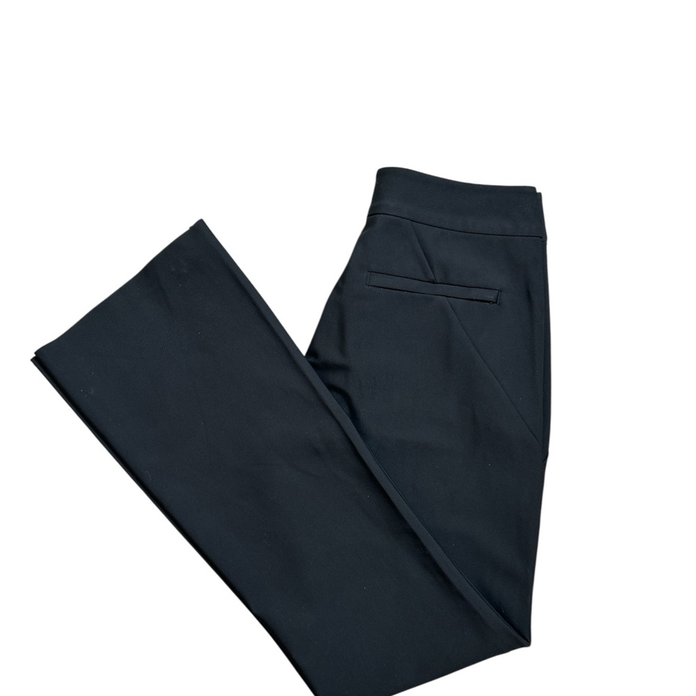 Athleta Stellar Flare Trouser Pant Women's Black Stretch NWOT.  Size 4P - Picture 10 of 12